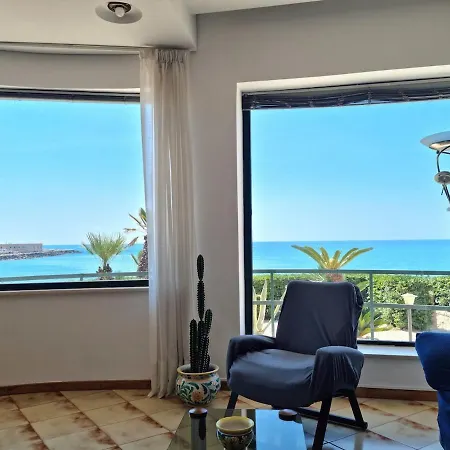 Вилла Brezza Di Mare, Con Piscina E Vista Mare Марина-ди-Рагуза